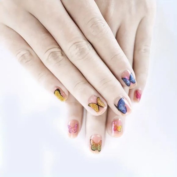 Temporary Tattoos Waterproof Butterfly Floral Art Designs 10 Sheets - Picture 9 of 9